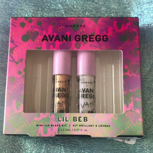 3/$25 Morphe X Avani Gregg Lil Beb Mini Lip Gloss Kit (2 of 4 Glosses) - Picture 6 of 9